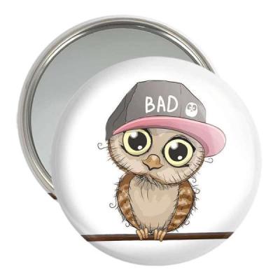 آینه جیبی خندالو طرح جغد کد 5087