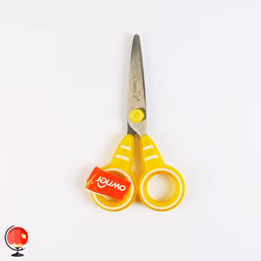 قیچی اونر مدل کندی رنگ زرد