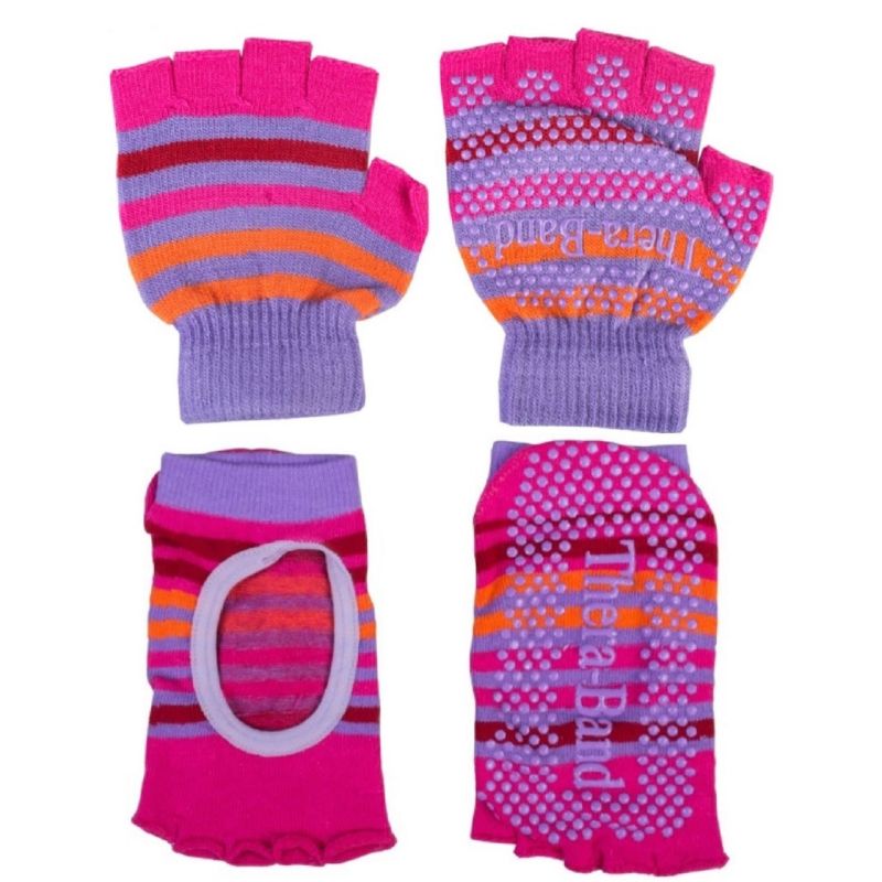 ست جوراب و دستکش پیلاتس