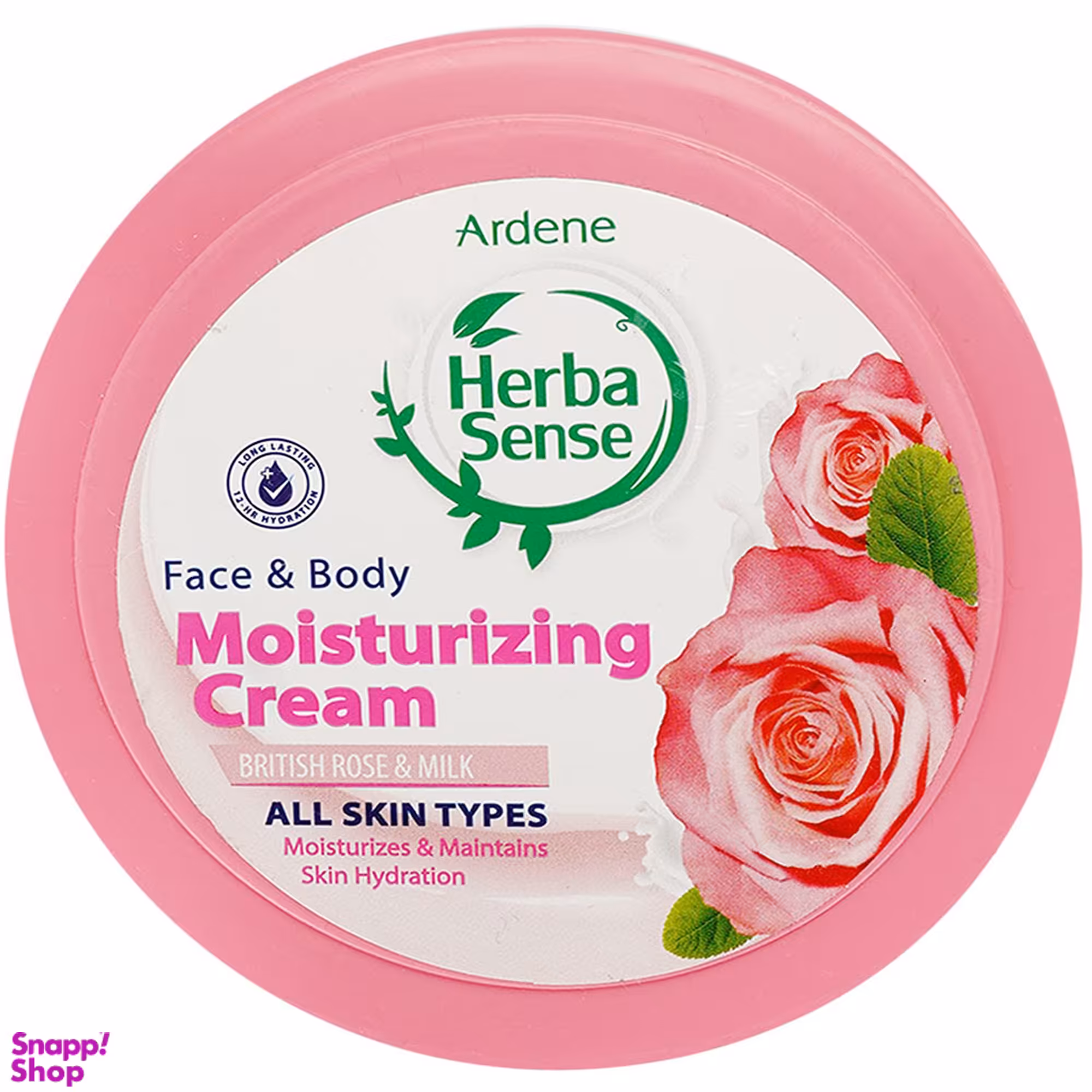 کرم مرطوب کننده هرباسنس آردن (Ardene) مدل British Rose & Milk حجم 150 میلی لیتر