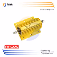 خرید مقاومت هیت سینک دار 200 وات 50.000~1 اهم NHS200 آرکول انگلیس | ساوا الکتریک