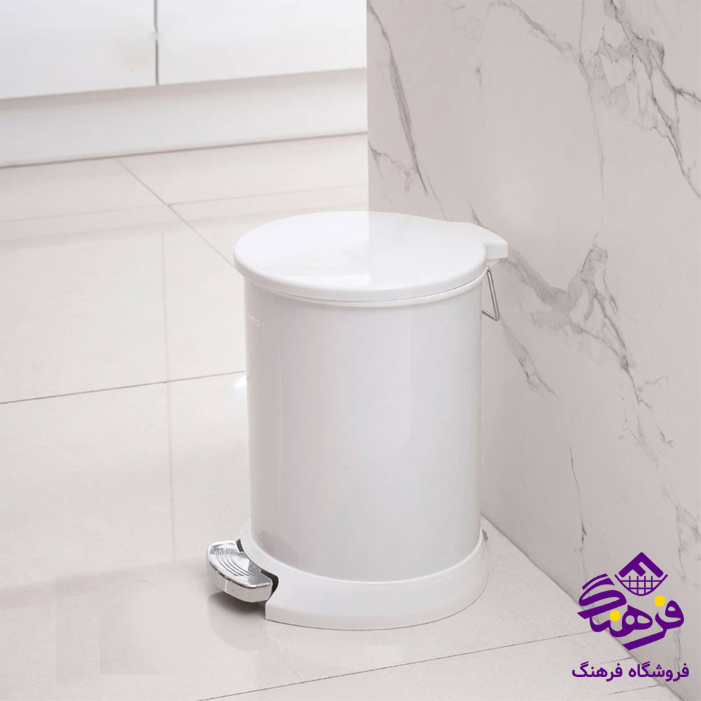 سطل لیمون پدالی گرد 15لیتر