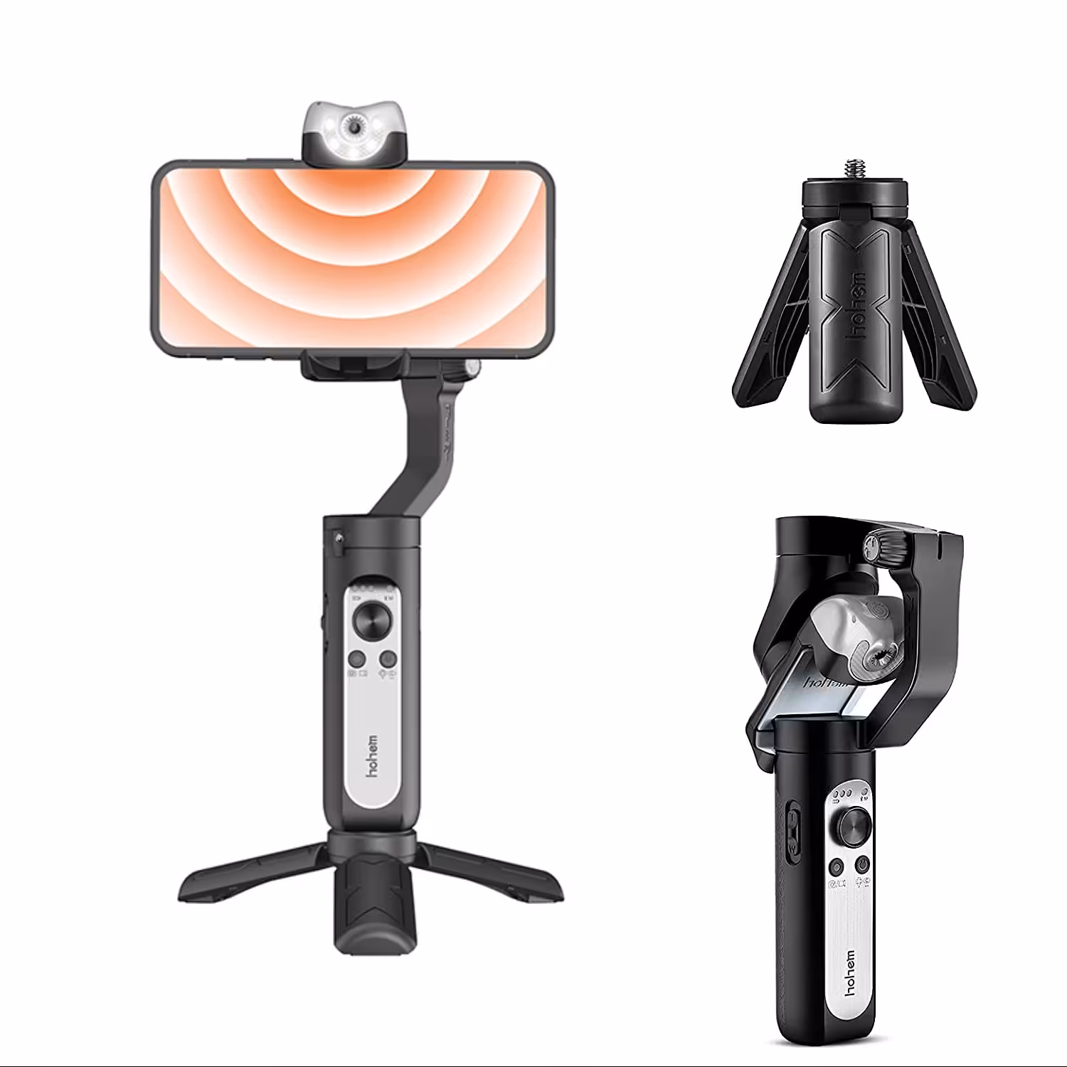 گیمبال سه محوره گوشی موبایل هوهم Hohem iSteady Mobile Gimbal Stabilizer