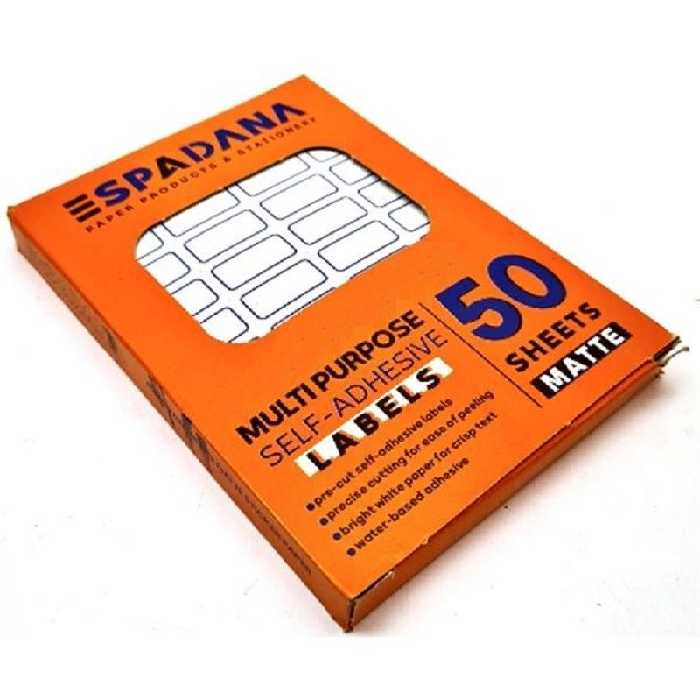 برچسب اتیکیت اسپادانا  50 برگ