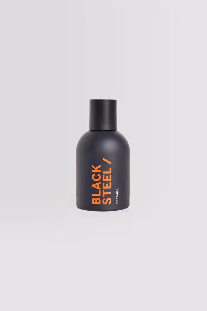 عطر مردانه فولاد سیاه 100 میل اورجینال Bershka
