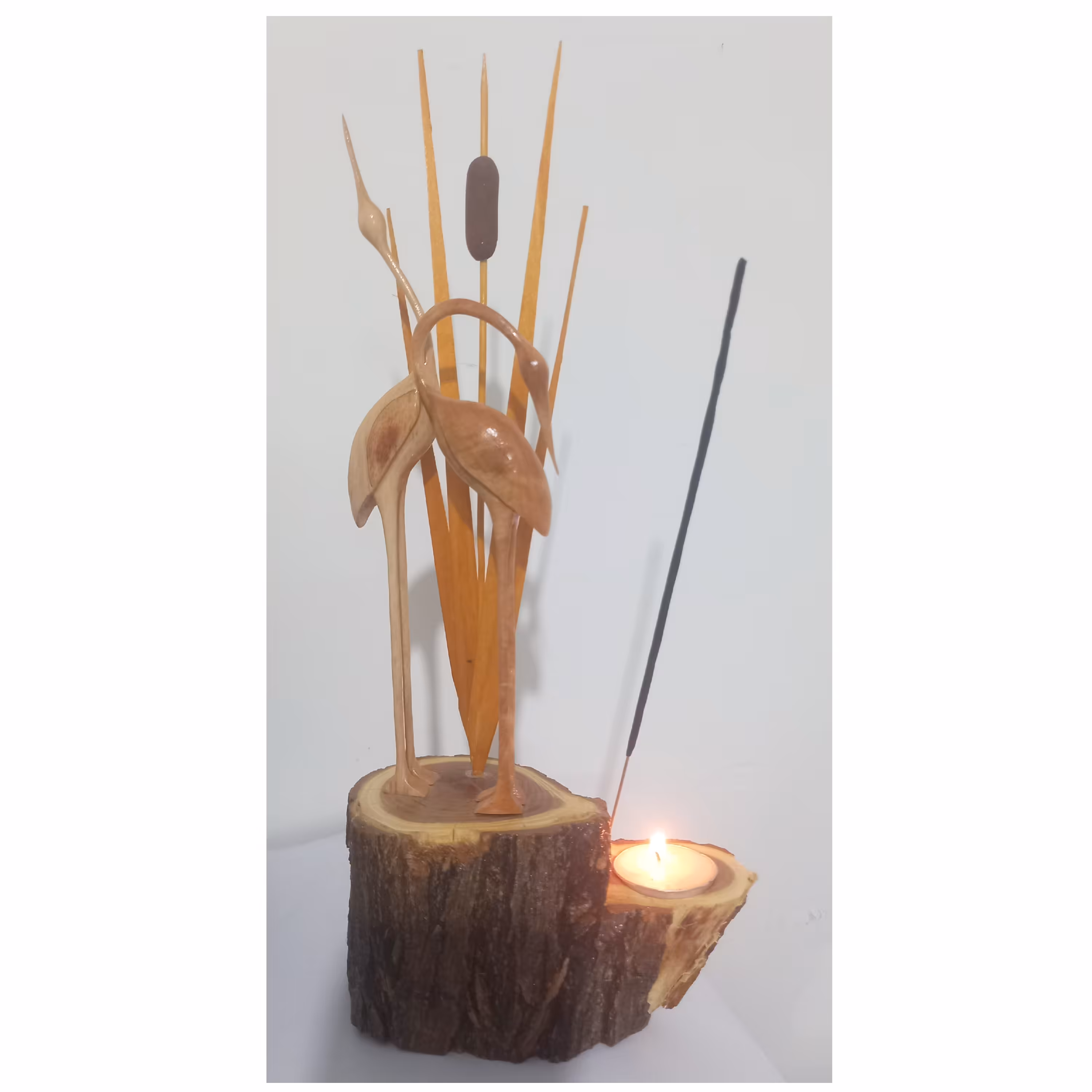 عودسوز جاشمعی دکوری چوبی خاص تزیینی