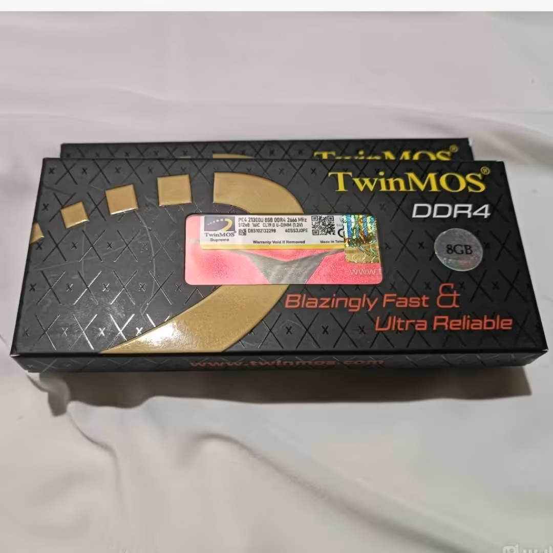  رم کامپیوتر تویین موس 8  گیگ Ram 8G twinmos DDR42666