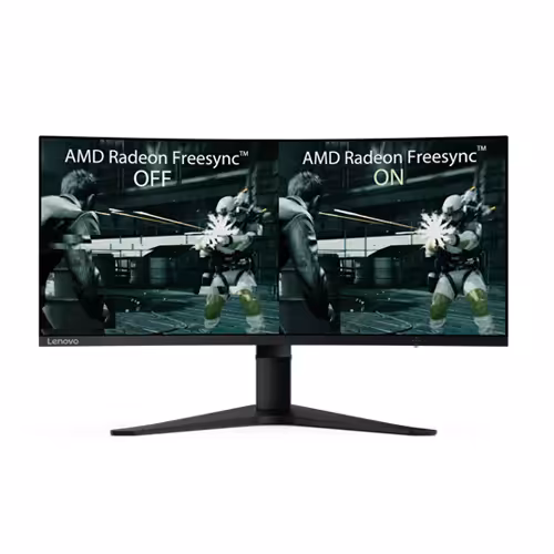 مانیتور گیمینگ لنوو مدل G34w-30 سایز 34 اینچ