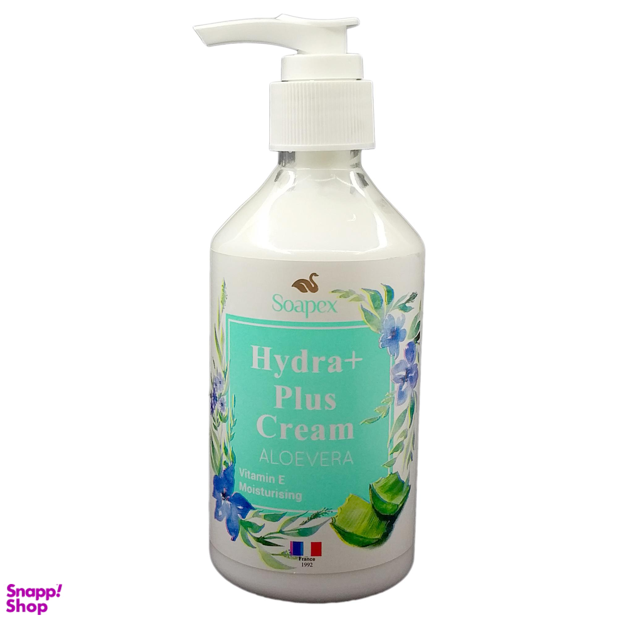 کرم آبرسان و مرطوب کننده سوپکس (Soapex) مدل Hydra Plus حجم 200 میلی‌ لیتر