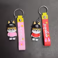 سرکلیدی سیلیکونی طرح سگ نگهبان 