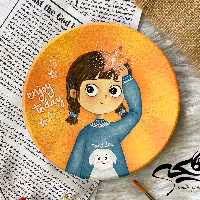 نقاشی روی سفال 1