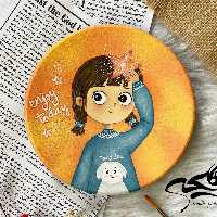 نقاشی روی سفال 1