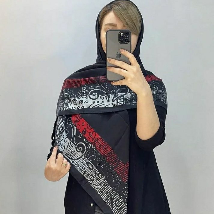 روسری نخی قواره 120 ارسال رایگان