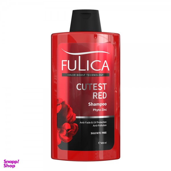 شامپو تثبیت کننده رنگ مو فولیکا (Fulica) مدل CUTEST RED حجم 200 میلی لیتر