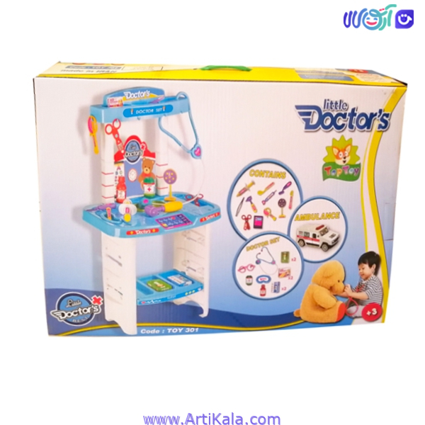 ست اسباببازی دکتری مدل little doctor 301