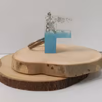 جاکلیدی آبی رزینی