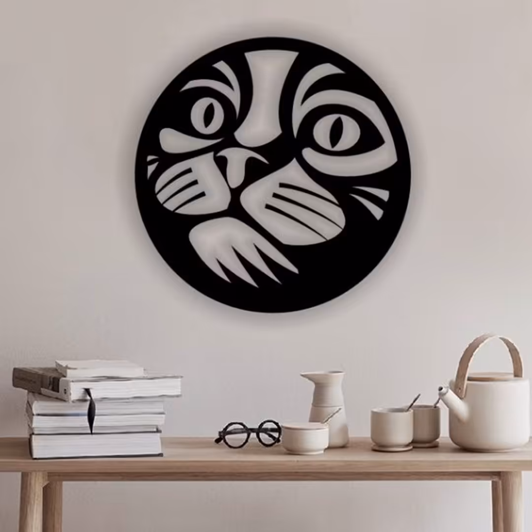 استیکر و پوستر گربه کد153سایز60در60به قیمت 250 هزارتومان