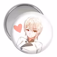 آینه جیبی خندالو مدل الیس انیمه جنگ غذاها Food Wars کد 16999