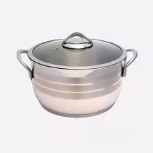 قابلمه استیل سایز 20 یونیک کد 9907