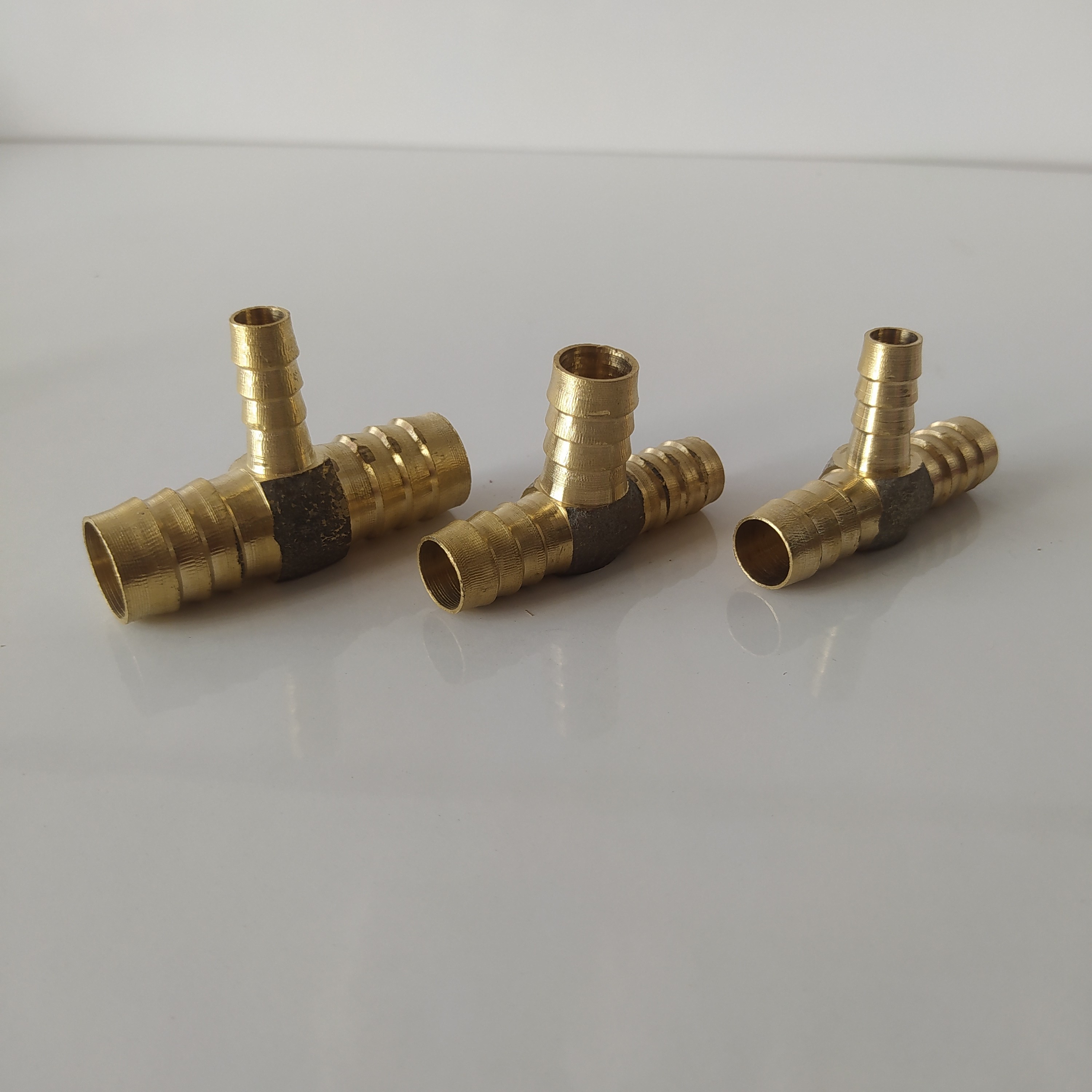 پک سه عددی سه راهی برنجی درسایز های مختلف