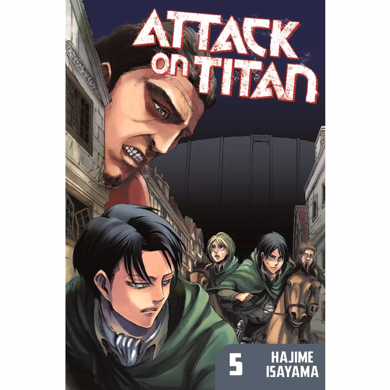مانگا نبرد با تایتانها 5 attack on titan