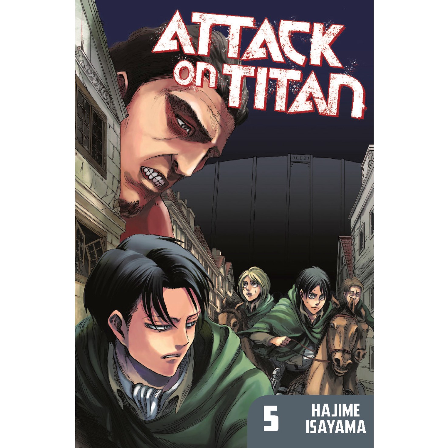  مانگا نبرد با تایتانها  5  attack on titan