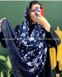 شال سرمه ای وارداتی