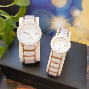 ساعت مچی ست مردانه و زنانه رادو بند سرامیک اصل RADO