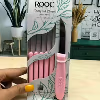 چاقو 6عددی روک ROOC کارد میوه خوری روک کاملا تیز و خوشدست در پلاسکو دهقان