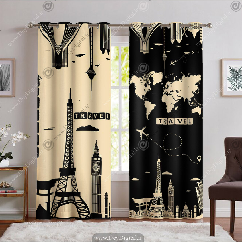 پرده طرح آژانس هواپیمایی PK-5779