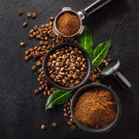 قهوه ایرانی پرشین  200گرم  ترکیب هل و زعفران (مخصوص دستگاه اسپرسوساز خانگی)