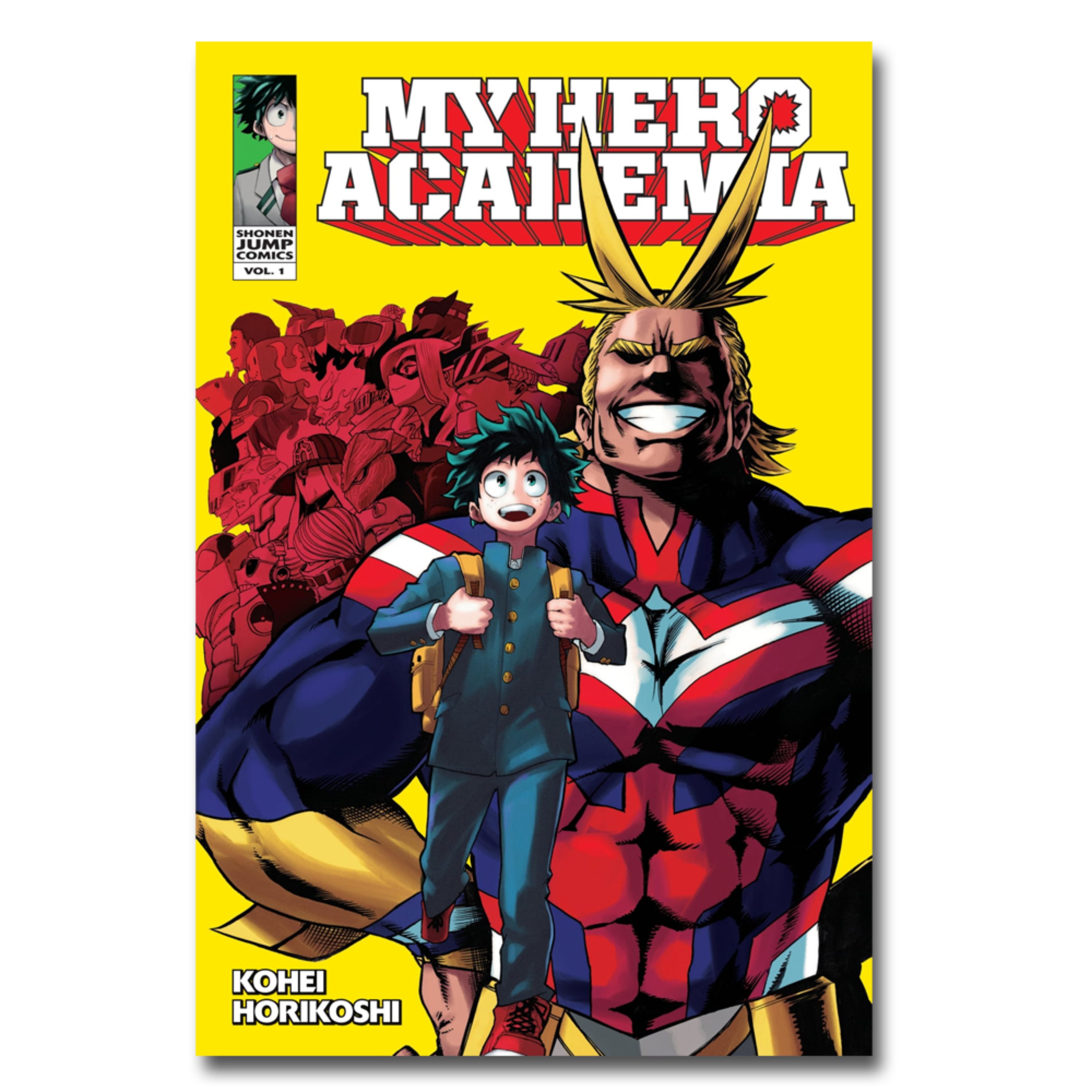 کتاب مانگای مای هیرو آکادمیا My hero academia جلد 1