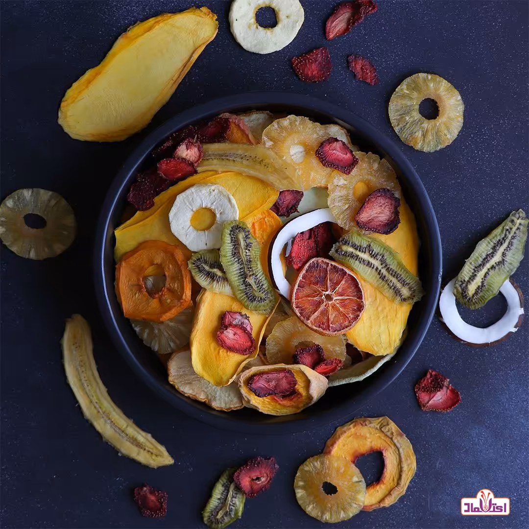 میوه خشک مخلوط  یک کیلویی اعتماد بسیار تازه و درجه یک