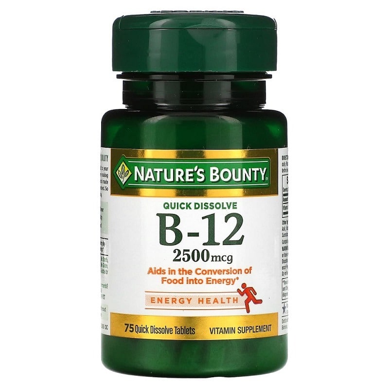 مکمل ب 12 نیچرز بونتی Natures Bounty B-12