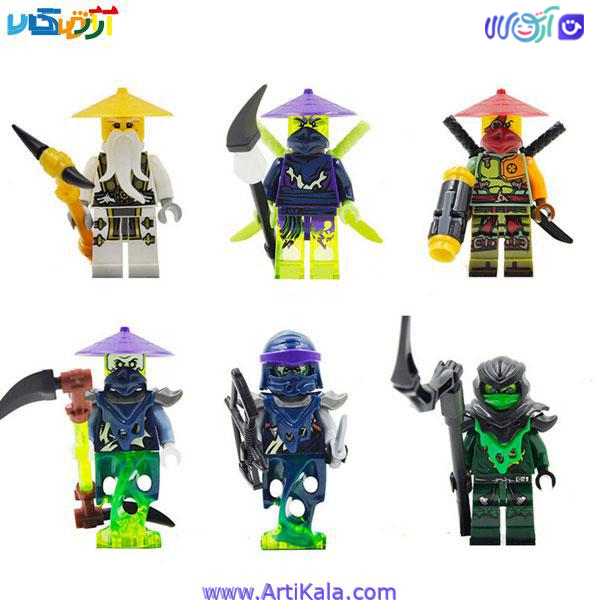 سری آدمک های لگویی نینجا مدل DECOOL 009