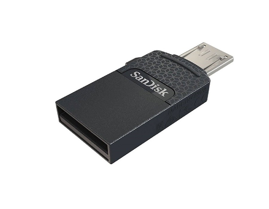 فلش مموری OTG سن دیسک مدل Dual Drive ظرفیت 16 گیگابایت