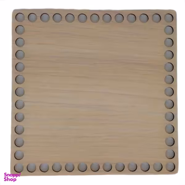 کفی تریکو بافی مدل مربع 20 کد s20