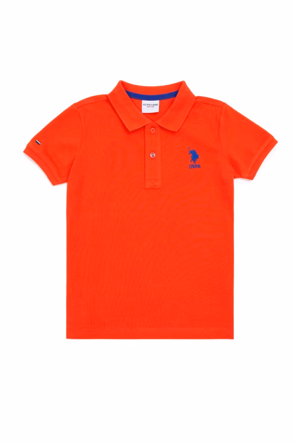 تی شرت یقه پولو قرمز پسرانه و بچگانه تیشرت اورجینال U.S. Polo Assn.