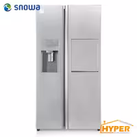 2320ssaیخچال فریزر ساید بای ساید اسنوا SN8-2320SS استیل