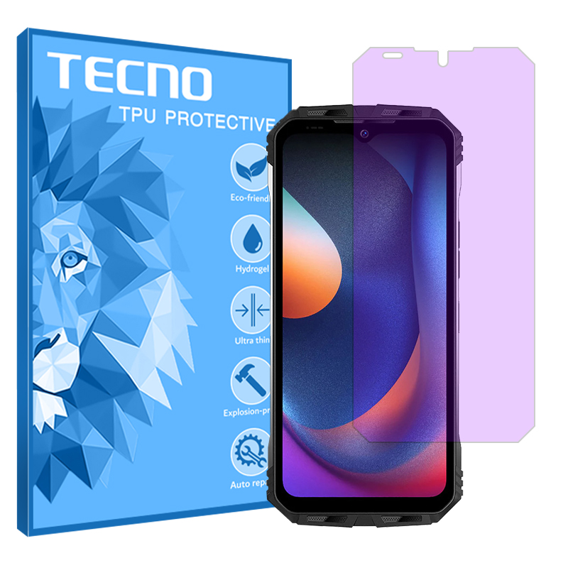 گلس دوجی S100 مدل هیدروژلی آنتی پرپل برند تکنو کد S