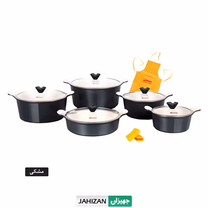 سرویس قابلمه 10پارچه کاندید مدل اسکار (بایو گرانیت)