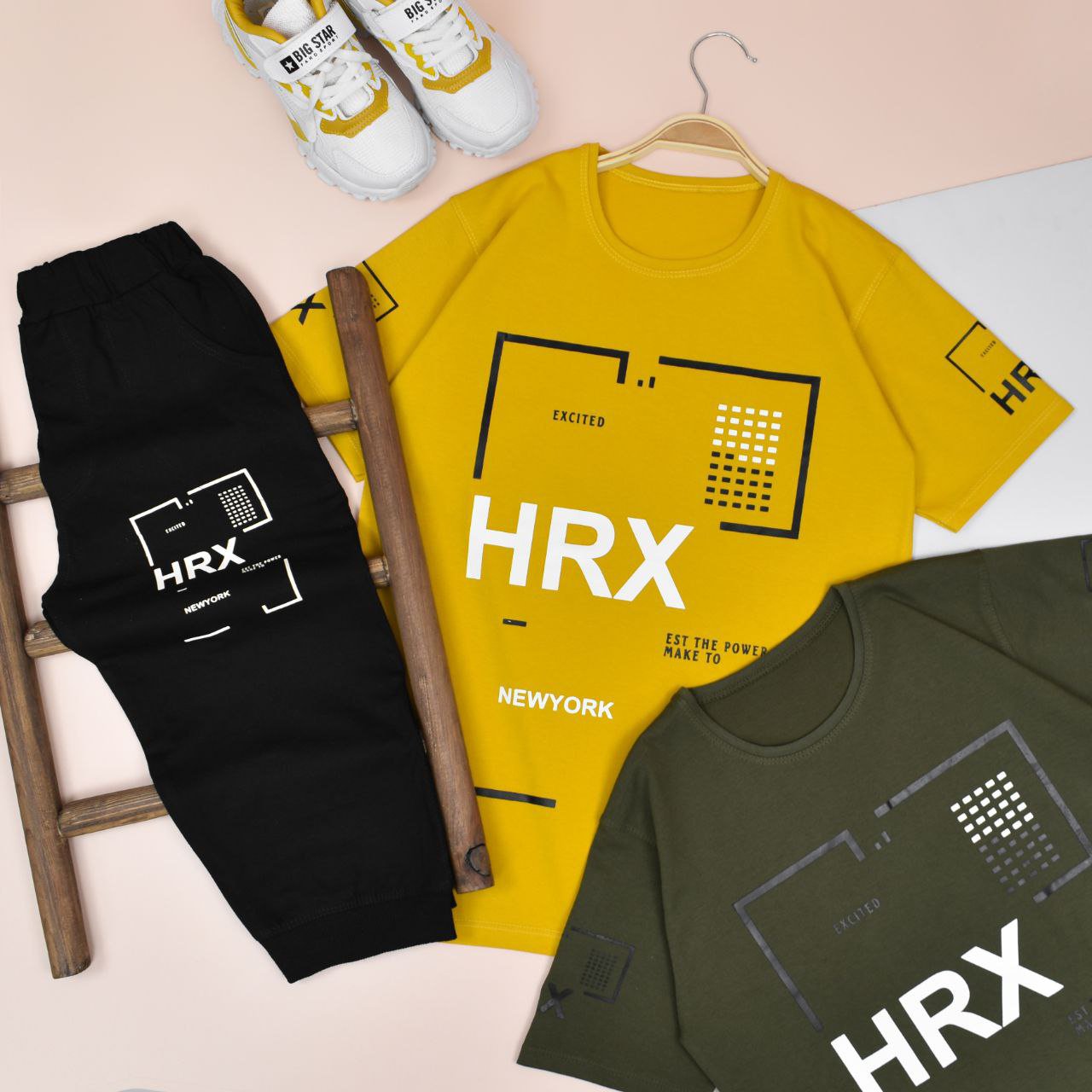 ست تیشرت و شلوارک پسرانه سایز 45 تا 65 کیفیت عالی 