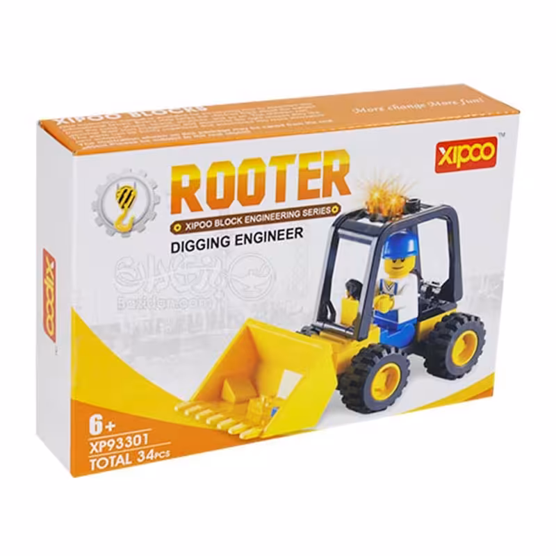 لگو لودر راهسازی 34 تکه کد 93301