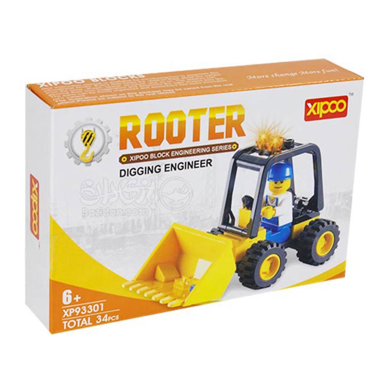 لگو لودر راهسازی 34 تکه کد 93301