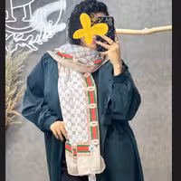 شال نخی طرح گوچی 