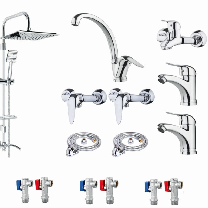 ست شیرآلات مجموعه 15 عددی