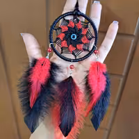 اویزماشین تک رنگ قرمز  سایز 7سانت ارسال رایگان