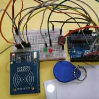 پروژه کامل اموزشی rfidبا اردوینو همراه با توضیحات کامل و pdfمحصول و سورس برنامه