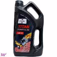روغن موتور فوکس مدل تیتان کد 10W40 SN حجم 4 لیتر