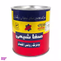 پوشرنگ روغنی الکیدی مشکی صفا شیمی مدل B705 وزن 980 گرم